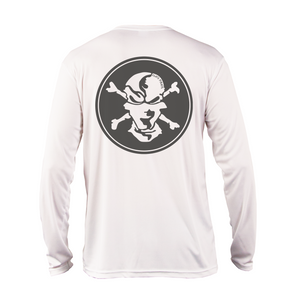Solid Logo Performance Shirt - Flats Pirate Fishing Apparel