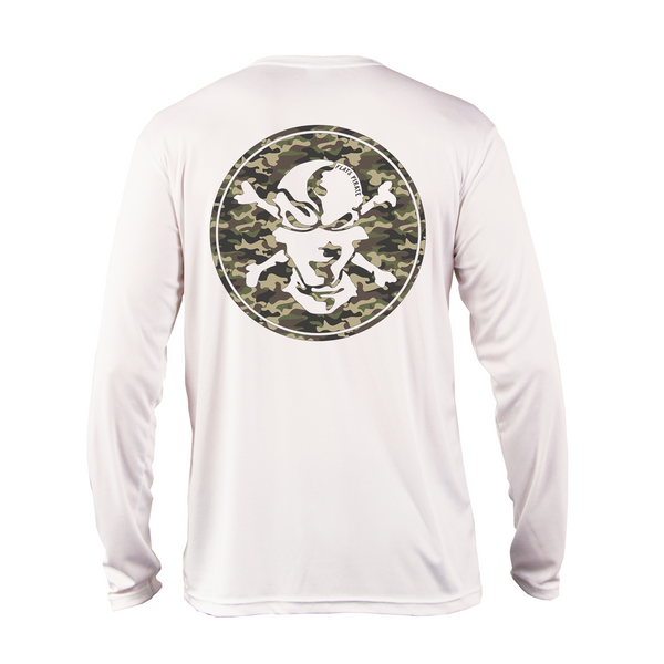 Traditional Camouflage Performance Shirt - Flats Pirate Fishing Apparel