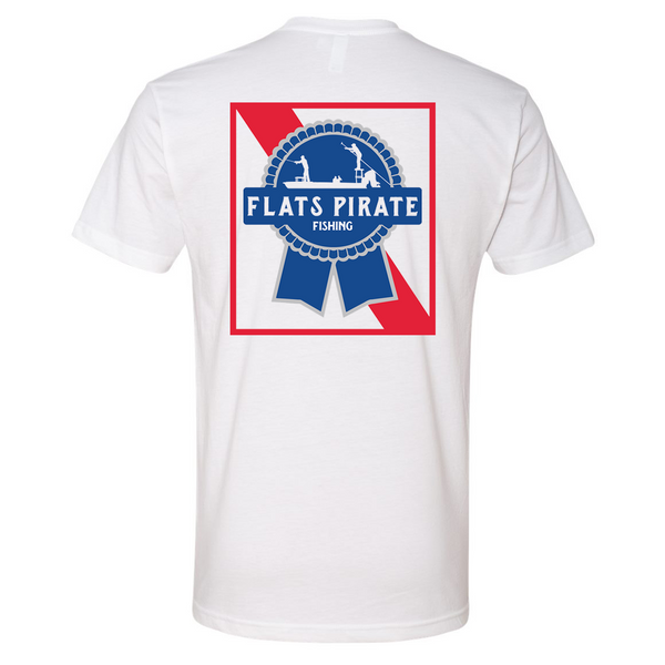 Flats Pirate Fishing PBR T-shirt - Flats Pirate Fishing Apparel