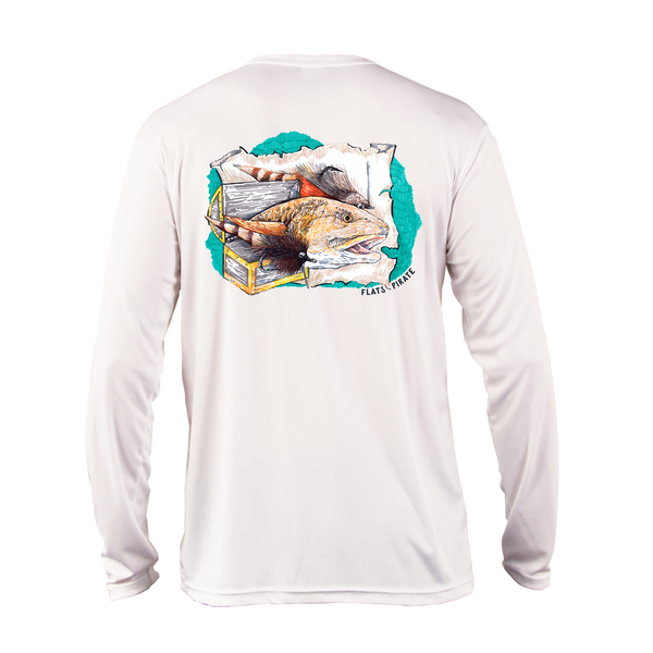 Tailing Treasure Performance Shirt - Flats Pirate Fishing Apparel