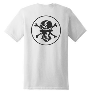 White 'Classic' T-shirt - Flats Pirate Fishing Apparel