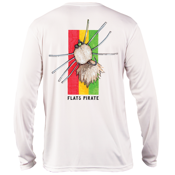 Rasta Fly Performance Shirt - Flats Pirate Fishing Apparel